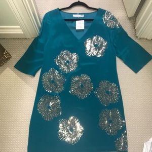 Trina Turk long sleeved dress